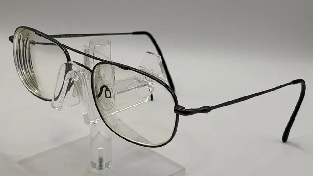 Flex Titanium Gilbert 395517 Eyeglasses Gunmetal 55-18-150 Made in Japan